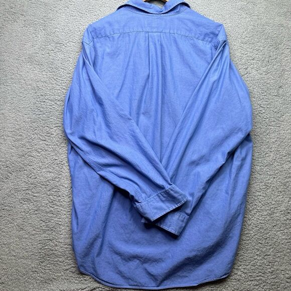Ralph Lauren blue button down 16 1/2-34/35 - Picture 6 of 6